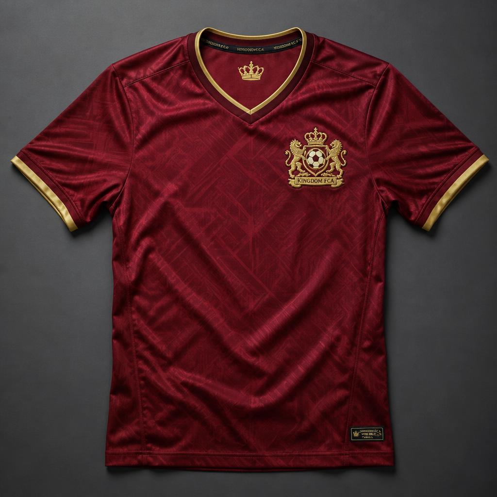 Camisa de Jogo — Crimson Reign (Vermelha)